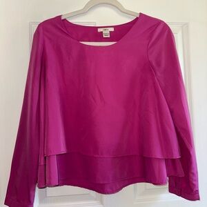Women's Pink Layered Top